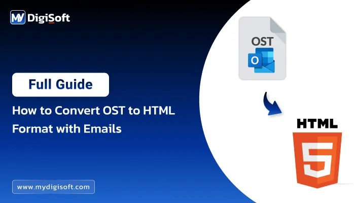 how to convert ost to html