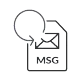 Convert MSG to Outlook PST